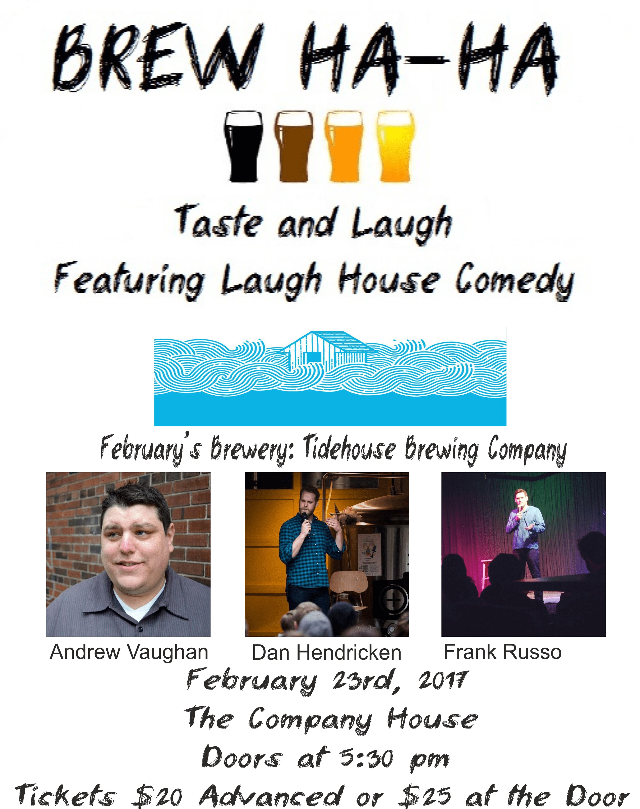 Brew HaHa February Edition Tickets The Company House Halifax, NS